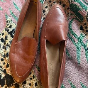 Madewell Brown Leather Loafers